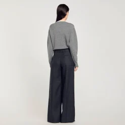 Pantalon De Costume à Carreaux