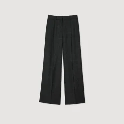 Pantalon De Costume à Carreaux