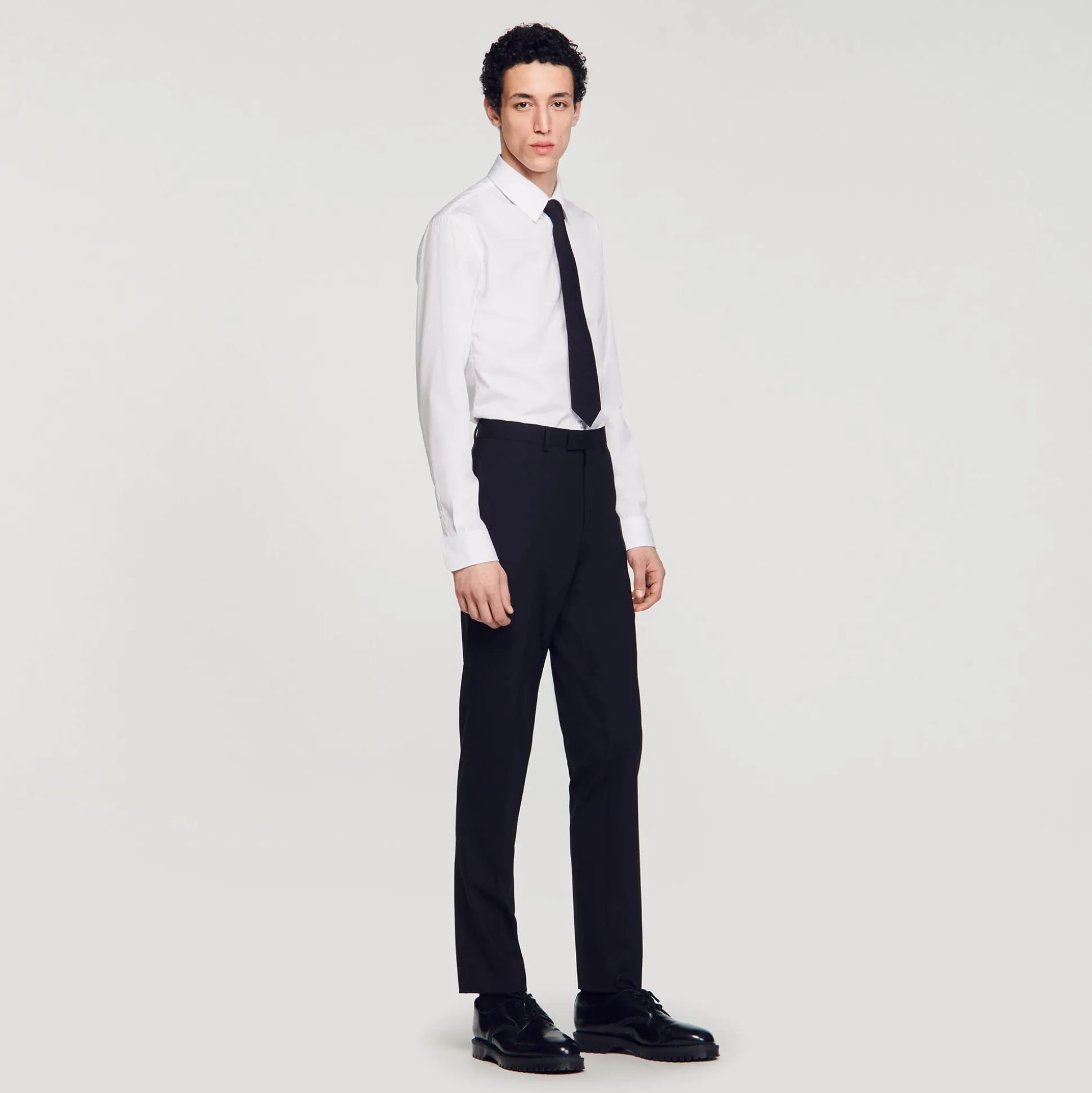 Pantalon De Costume à Coupe Classique