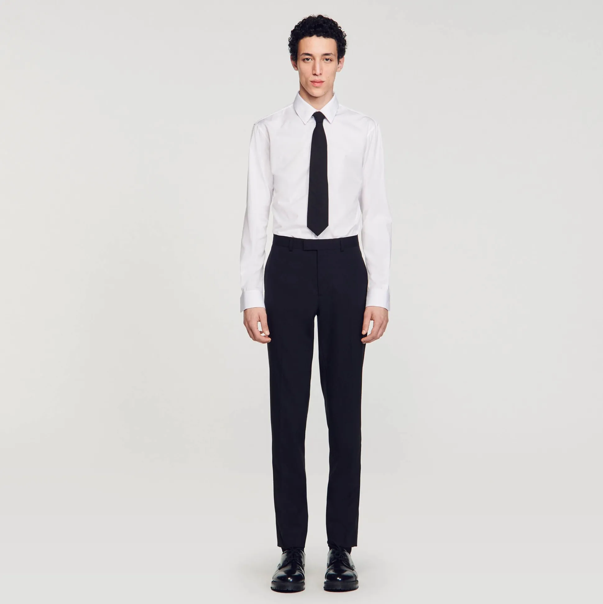 Pantalon De Costume à Coupe Classique