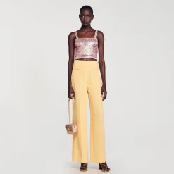 Pantalon De Costume à Pinces