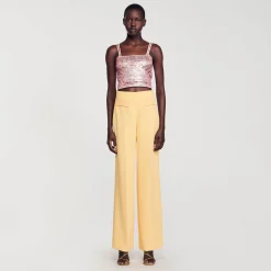 Pantalon De Costume à Pinces
