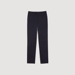 Pantalon De Costume Classique En Laine