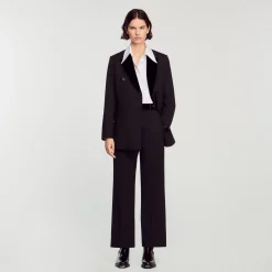 Pantalon De Costume Droit