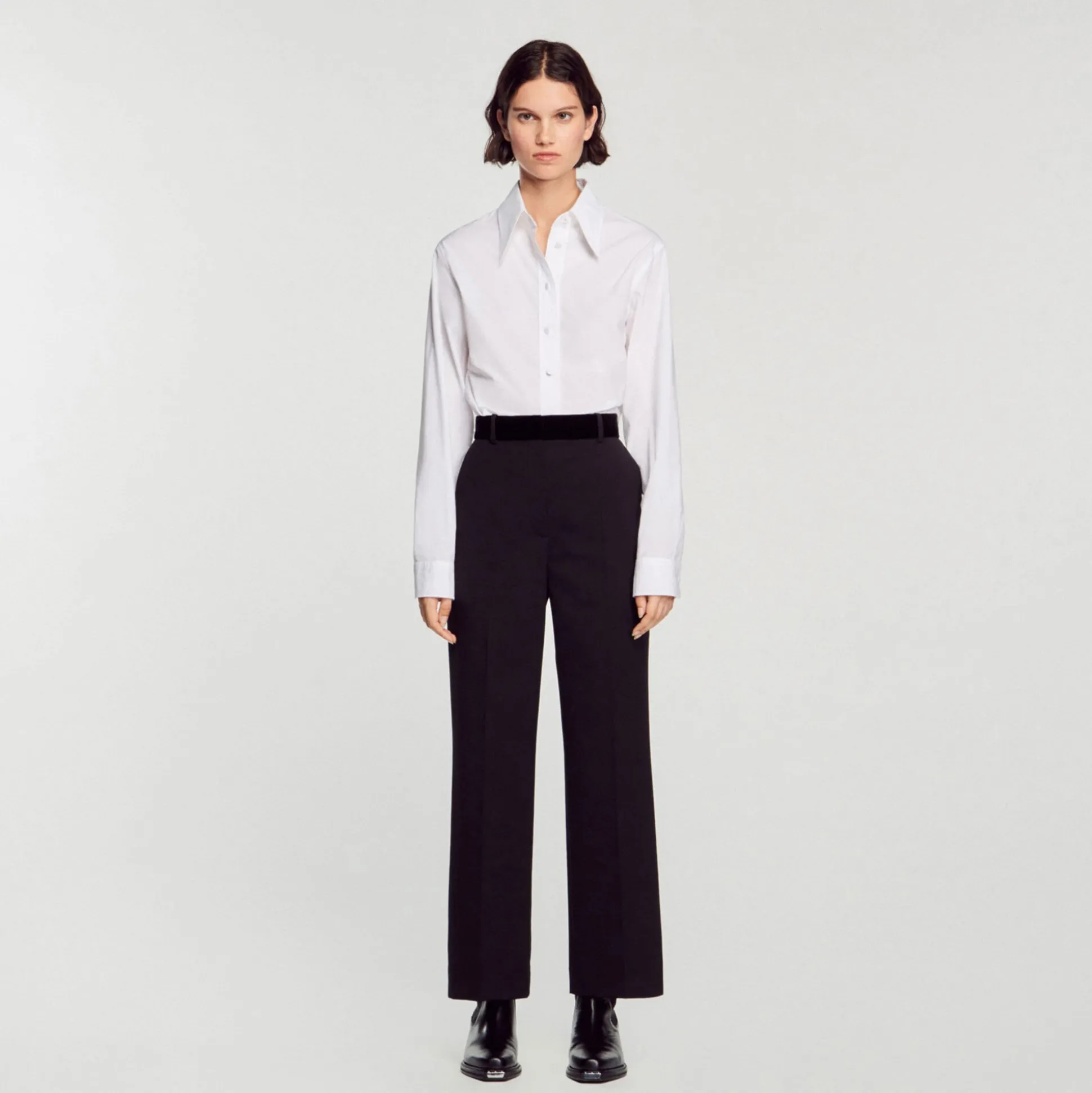Pantalon De Costume Droit