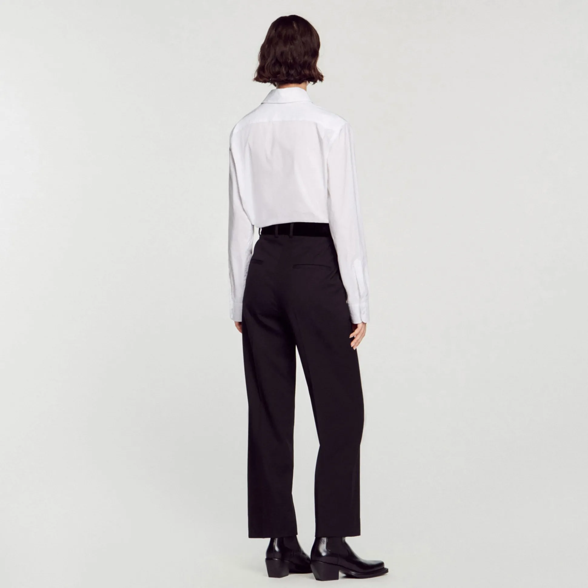 Pantalon De Costume Droit