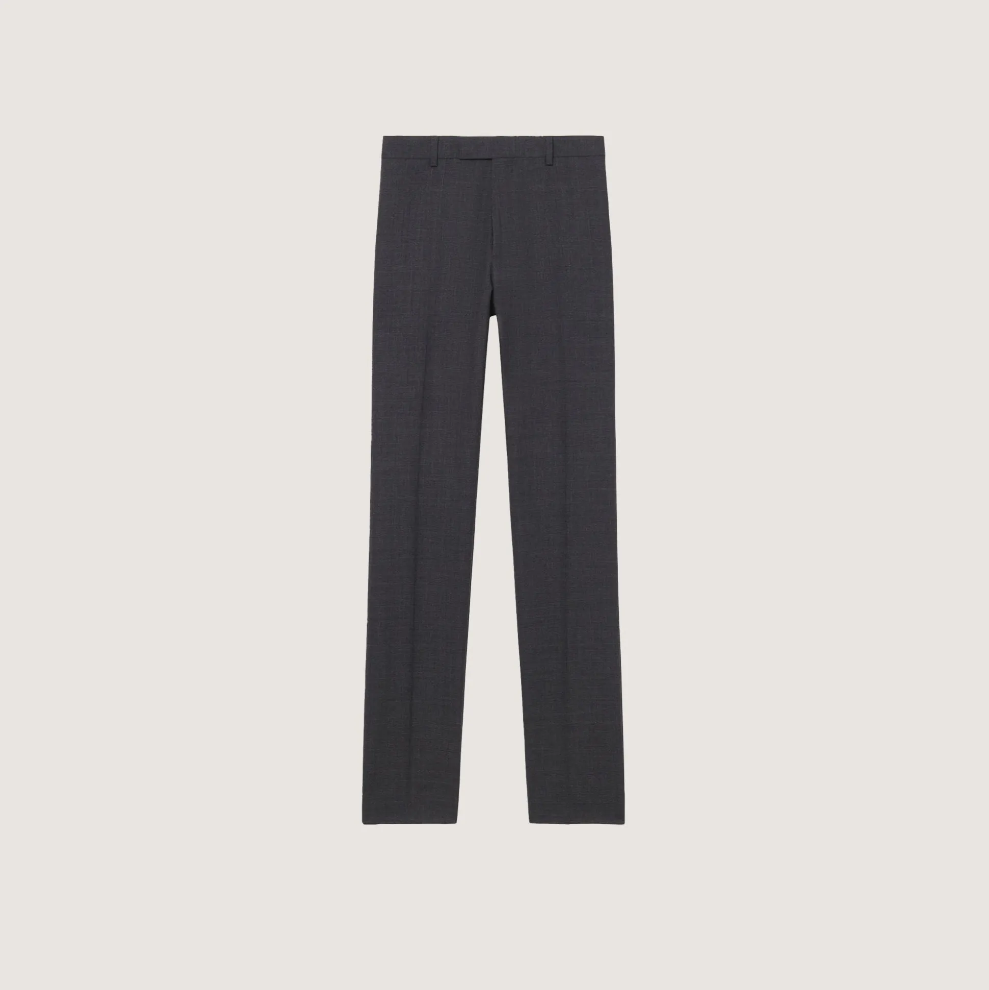 Pantalon De Costume En Laine