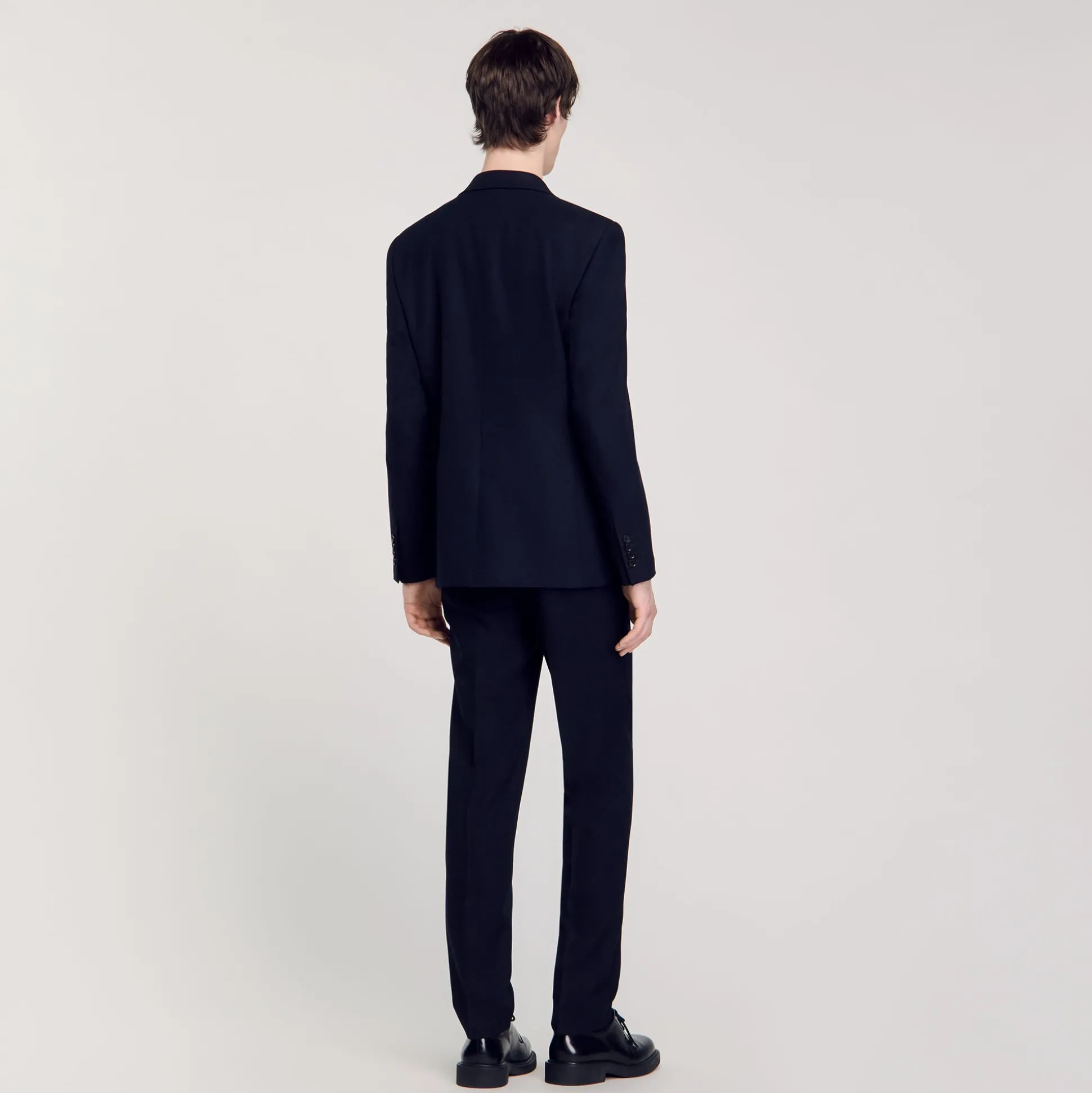 Pantalon De Costume En Laine