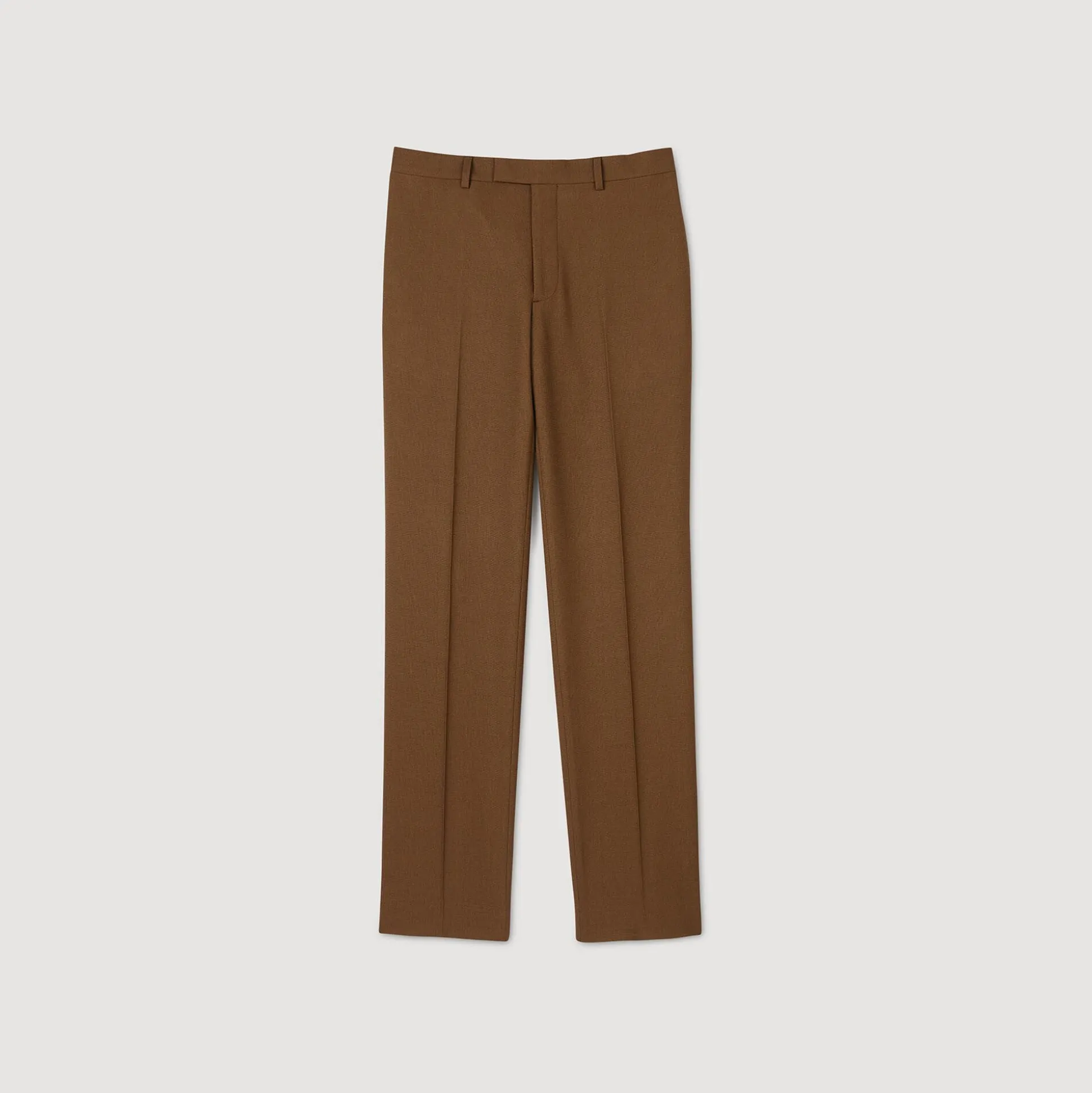 Pantalon De Costume En Laine