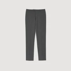 Pantalon De Costume En Laine