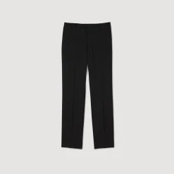 Pantalon De Costume Fines Rayures