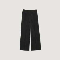 Pantalon De Costume Large à Rayures