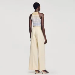 Pantalon De Costume Large à Pinces