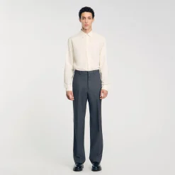 Pantalon De Costume Large