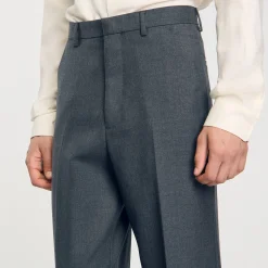 Pantalon De Costume Large