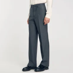 Pantalon De Costume Large