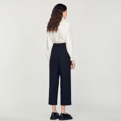 Pantalon De Costume Taille Haute