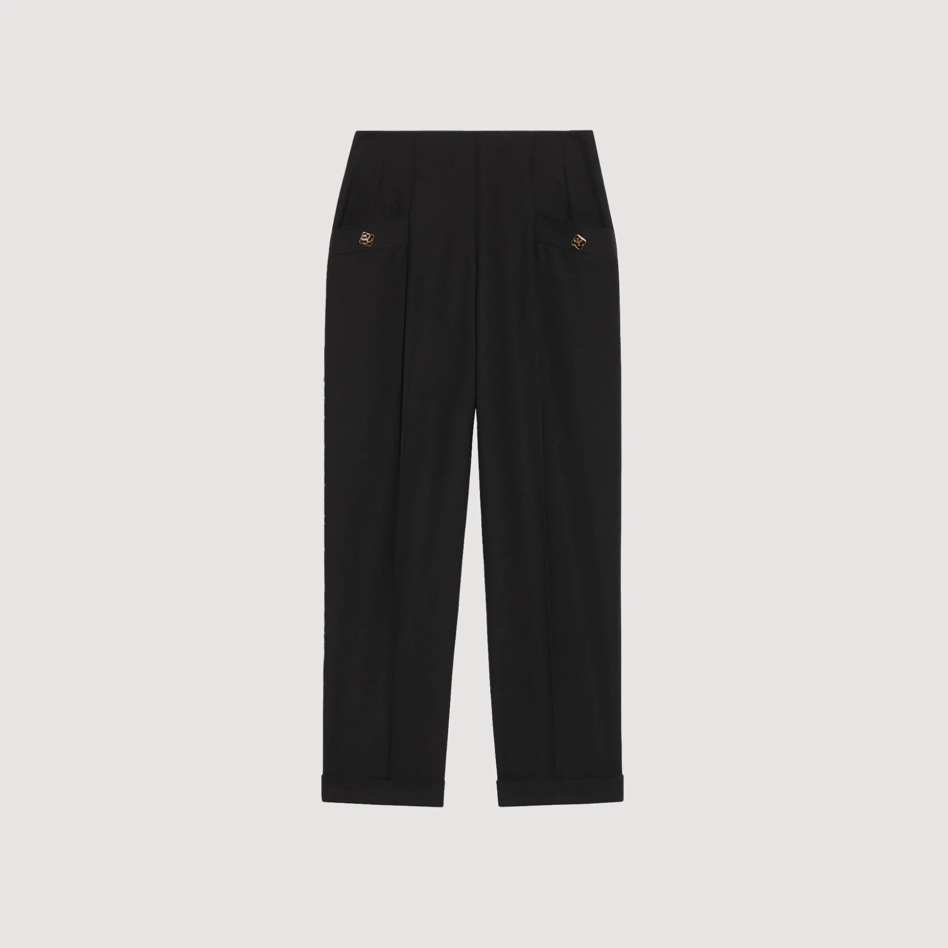 Pantalon De Costume Taille Haute