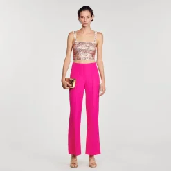 Pantalon De Costume évasé