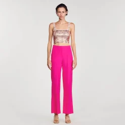 Pantalon De Costume évasé