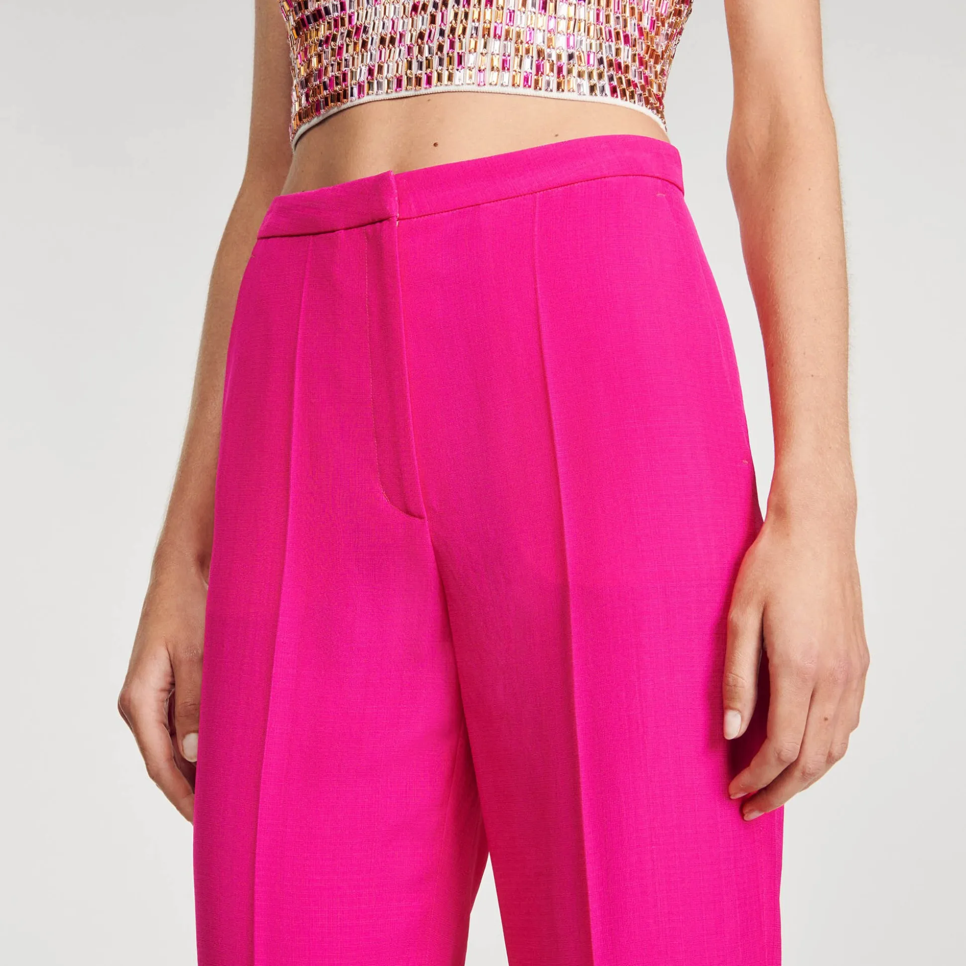 Pantalon De Costume évasé