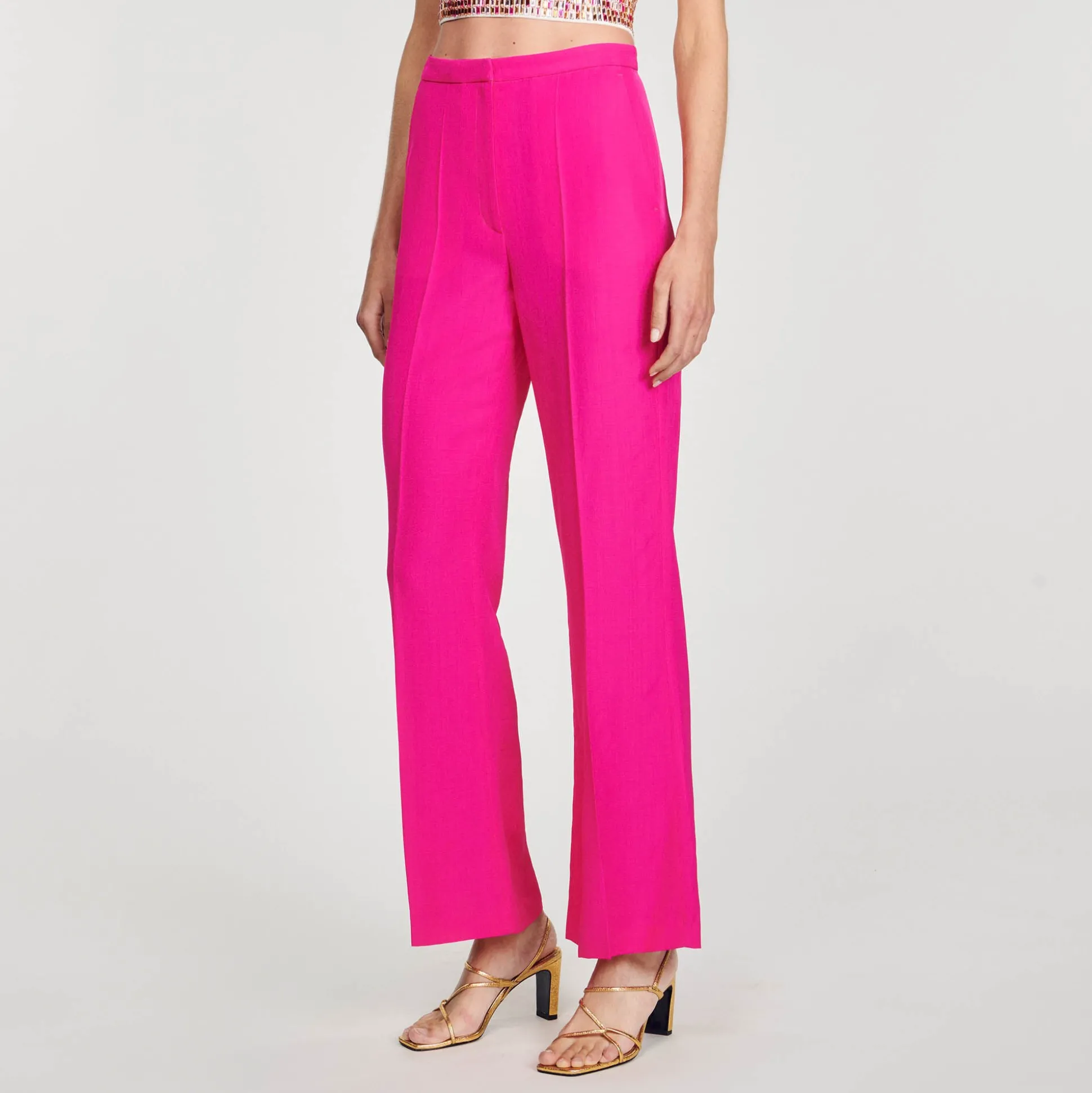 Pantalon De Costume évasé