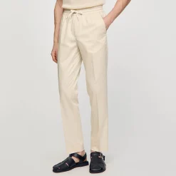 Pantalon Droit élastiqué