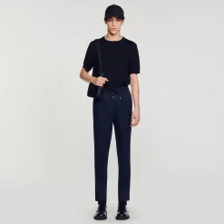 Pantalon Droit élastiqué