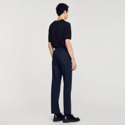 Pantalon Droit élastiqué