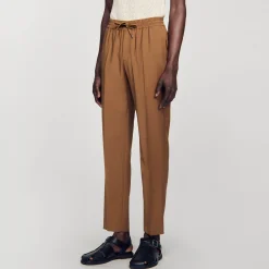 Pantalon Droit élastiqué
