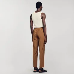 Pantalon Droit élastiqué