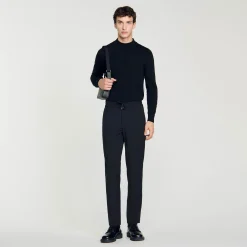 Pantalon Droit élastiqué