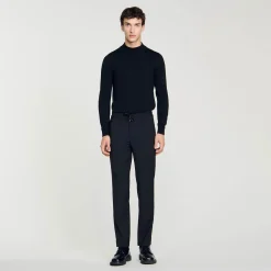 Pantalon Droit élastiqué