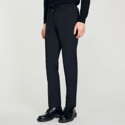 Pantalon Droit élastiqué
