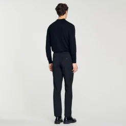 Pantalon Droit élastiqué
