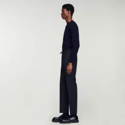 Pantalon Droit élastiqué