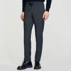 Pantalon Droit élastiqué