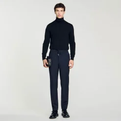 Pantalon Droit élastiqué