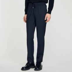 Pantalon Droit élastiqué
