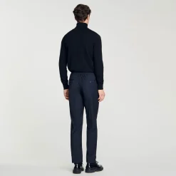 Pantalon Droit élastiqué