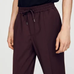 Pantalon Droit élastiqué