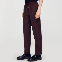 Pantalon Droit élastiqué