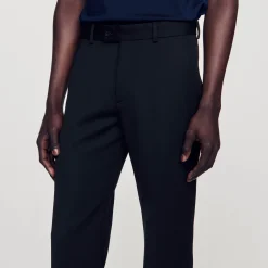 Pantalon En Laine Mélangée