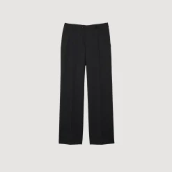 Pantalon En Laine Mélangée