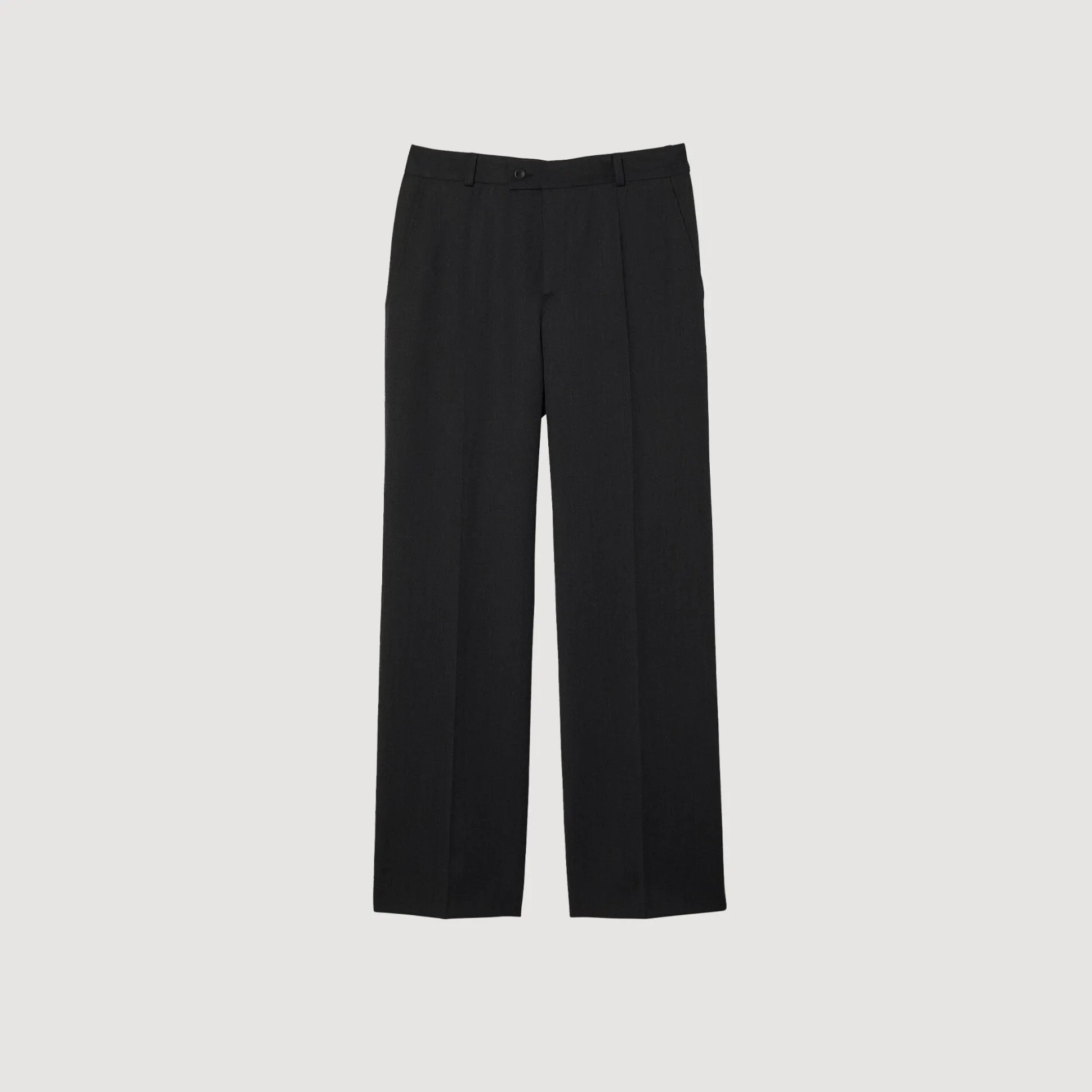Pantalon En Laine Mélangée