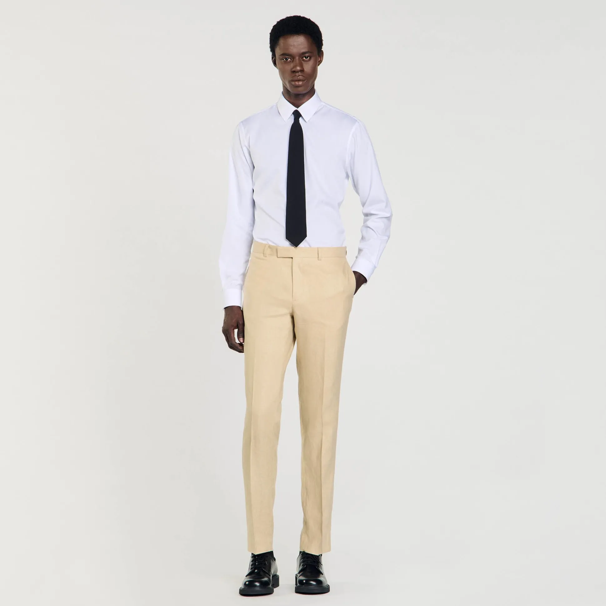 Pantalon En Lin