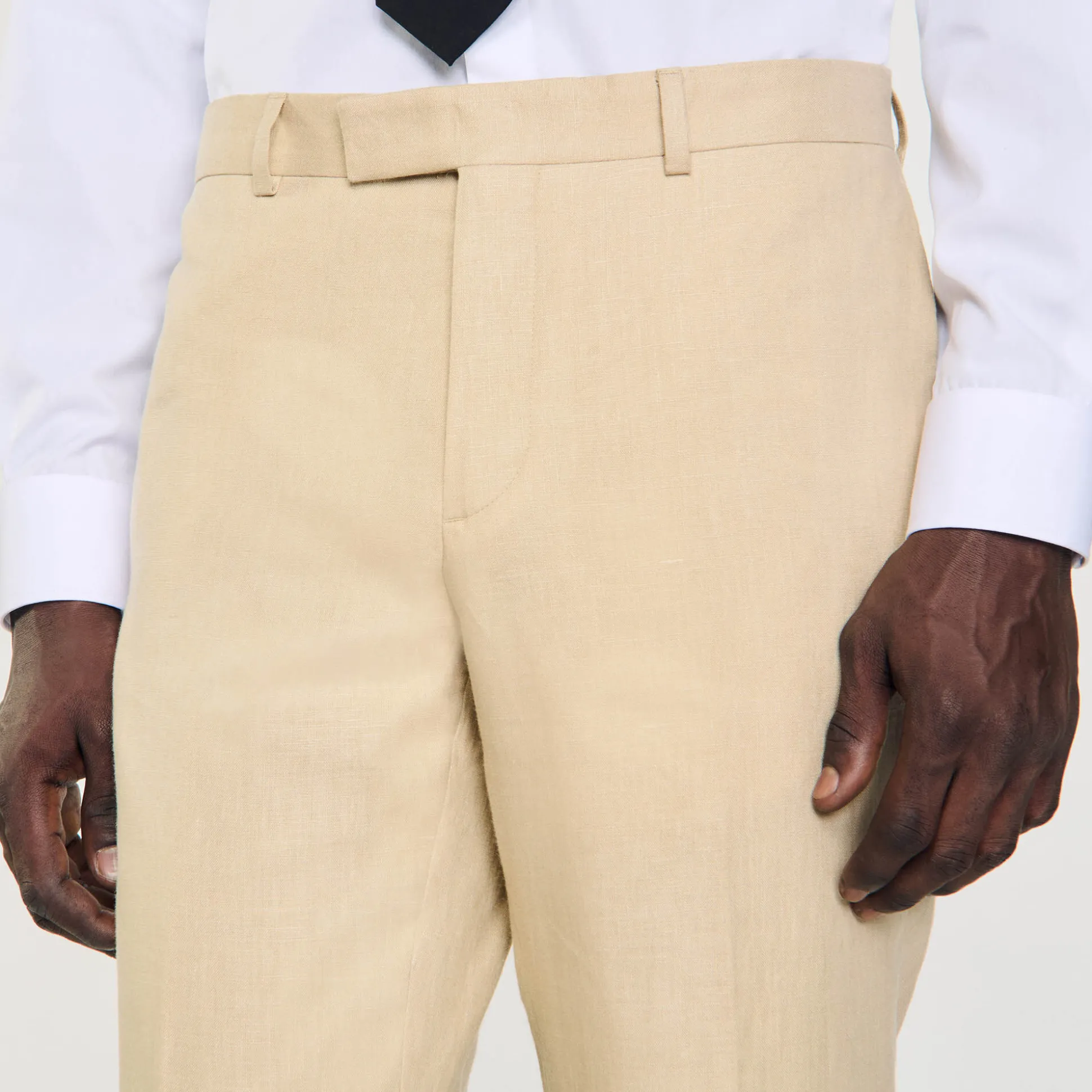 Pantalon En Lin