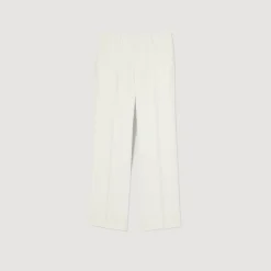 Pantalon En Lin Et Coton