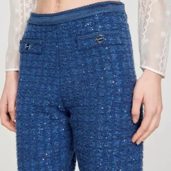 Pantalon En Maille Fantaisie