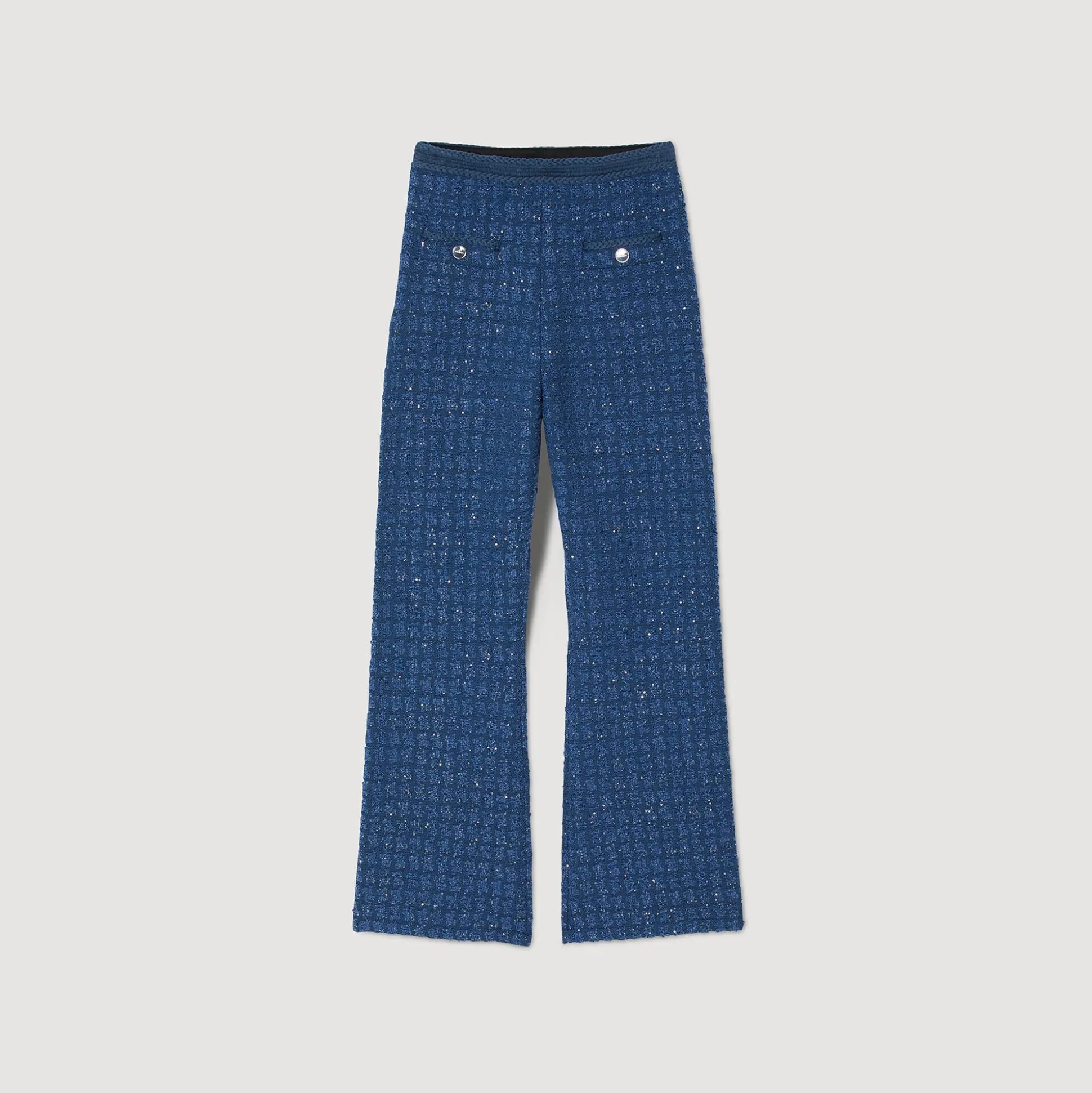 Pantalon En Maille Fantaisie